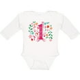 thumbnail image 3 of Inktastic 1st Birthday Party 1 Year Old Girls Girls Long Sleeve Baby Bodysuit, 3 of 5