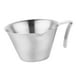 thumbnail image 2 of Taza medidora de acero inoxidable de 100 ml, reutilizable, accesorios para espresso, mini Pulido de plata, 2 of 9