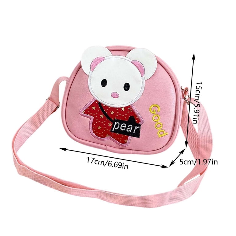 crossbody bags travel kids Hiflyer Bag - Small Nylon Sling Bag for Travel, Cartoon Design (Purple) our Kids Crossbody Sling Bag CAIXIA Travel Crossbody Bags For