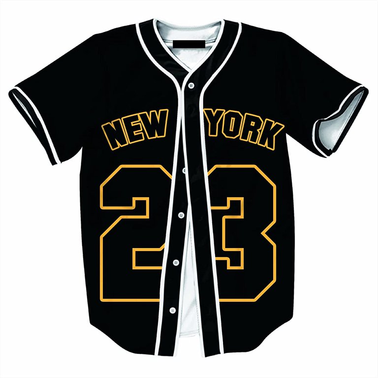  Custom Baseball Jersey 80s Style Print Button Down Personalized Baseball  Shirts Sports Uniform for Men Women Youth Kid : Clothing, Shoes & Jewelry