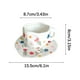 thumbnail image 2 of Tazas, tazas con tapa, tazas de café helado con tapa, taza de cerámica portátil, taza de café de la marca surcoreana Red Ins Wind, juego de tazas de cerámica, 2 of 2
