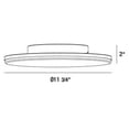 thumbnail image 2 of 11.75 Inch 20W 1 Led Outdoor Round Surface Mount Eurofase Lighting 34118-016, 2 of 2