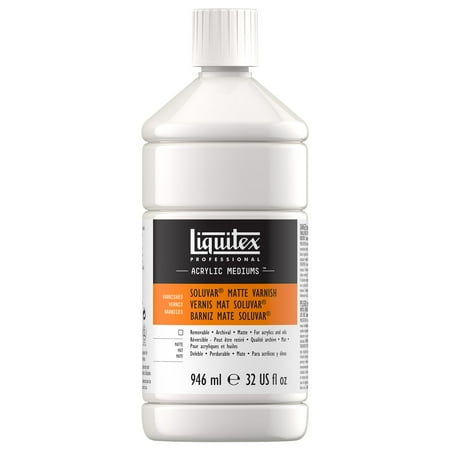UPC: 0884955020210 | Liquitex Soluvar Varnish Matte  32 oz.