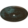 thumbnail image 3 of 51 1/8"OD x 3 5/8"ID x 1 1/2"P Nevio Ceiling Medallion (Fits Canopies up to 4 3/4"), Hand-Painted Bronze Blue Patina, 3 of 6