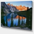 thumbnail image 2 of Beautiful Moraine Lake Canada - Landscape Canvas Art Print, 2 of 4