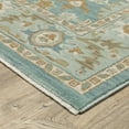 thumbnail image 5 of Oriental Weavers Maeve Area Rug - MAE02 - 3'3" x 5' - in Teal/ Rust - Vintage Inspired, Stain Resistant, Family and Pet Friendly , Entrway, Bedroom Rug, 5 of 5