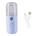 thumbnail image 2 of Cateissary Rociador humectante facial, humidificador de aire portátil recargable por USB, atomizador de agua de mano Protección de la piel azul claro, 2 of 6