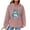 Pink-3, variant on TFEOQRY Womens Christmas Sweatshirts Beautiful Christmas Printed Drawstring Hoodie with Pockets Long Sleeved Hooded Sweatshirts Top Pink-6