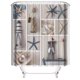 thumbnail image 5 of Cortina de ducha impermeable Monstrate 3D de poliéster 180x180cm, 5 of 6