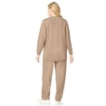 thumbnail image 2 of Woman Within Plus Size Petite Fleece Sweatshirt Set, 2 of 4