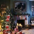 thumbnail image 3 of Navidad Santa Claus Escalada en Escalera de Cuerda árbol de Navidad Decoración 1 Hombre 30cm perfecl Decoración de Navidad de la figura de Papá Noel, 3 of 8
