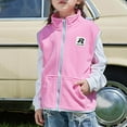 thumbnail image 3 of Favoffer Fall Unisex Kids' Reversible Fleece Vest Zip-Up Sleeveless 2-Way Wear Warm Coat Winter Boys Girls Jacket Clothes Kid to Teen 3-15Y, 3 of 6