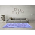 thumbnail image 3 of Ahgly Company Machine Washable Indoor Rectangle Southwestern Blue Country Area Rugs, 4' x 6', 3 of 4