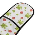 thumbnail image 2 of Dailycode Double Sided Oven Mitt with Loop Heat Resistant Kitchen Long Potholders 7" x 35" Frog Strawberries Heart, 2 of 6