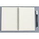 thumbnail image 5 of Cuaderno de cuadrícula Cuaderno de espiral Cuaderno de diario (A5) 140 páginas (70 hojas) Papel de cuadrícula grueso con tapa dura de plástico transparente (A5 5.7 "X 8.3" - 3 piezas) Zhivalor  CZBG-HY2-4, 5 of 7
