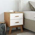 thumbnail image 6 of vidaXL Bedside Cabinet OLDEN Brown Solid Wood Pine, 6 of 27