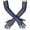 Navy Blue, variant on Seethrough Sheer Formal Gloves For Women Extended Length 55cm Arm Sleeves For Evening Dresses And Special Event