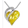 thumbnail image 5 of Collar con colgante de corazón de amor infinito chapado para mujer con fecha de nacimiento, 5 of 5