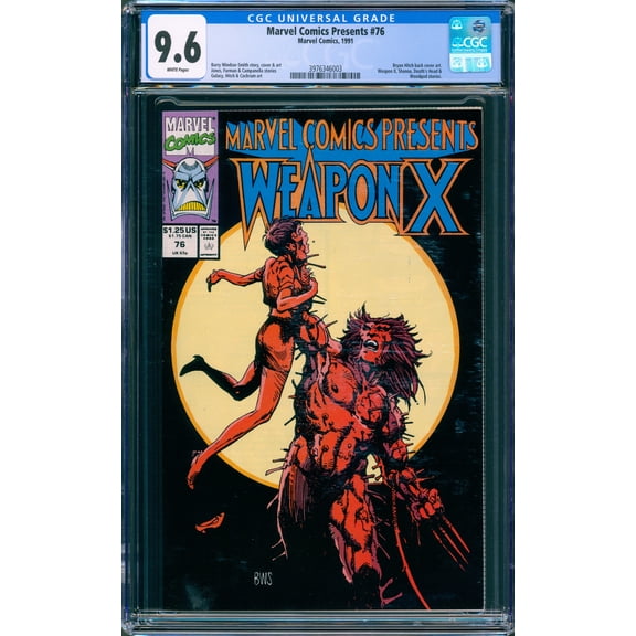 Marvel Comics Presents #76 - CGC 9.6 Comic Book