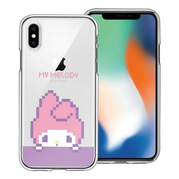 iPhone XR Case Sanrio Cute Clear Soft Jelly Cover - Pixel My Melody