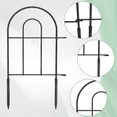 thumbnail image 3 of Decorative Garden Fence Panel 10 into no-dig fence, anti-slump wire garden fence border, small animal fence for dogs, 3 of 5