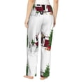 thumbnail image 3 of Haiem Vintage Buffalo Plaid Christmas Camper Women's Pajama Pants Ultra Lightweight Pjs Bottoms Sleepwear Bottom Pants With Pocket Drawstring-Large, 3 of 9