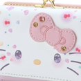 thumbnail image 4 of Cartera de Hello Kitty, serie celebración del 50.º aniversario, bolso informal de moda de cuero sintético, bolso para tarjetas kawaii, regalo de cumpleaños, 4 of 5