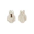 thumbnail image 2 of BemeyourBBs Infant Baby Boy Girl First Birthday Outfit  one-piece  Romper Overalls 1st Years Old Birthday Clothes Loose Fit Number Print Sleeveless Bodysuit Playsuit Jumpsuit, 2 of 9