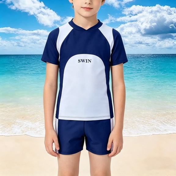 Shachafan Girls Swimwear Split Training For Children Swimwear For Boys And Girls Season Training For Older Kids Girls Swimsuit with Guard