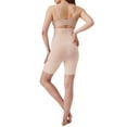 thumbnail image 3 of Spanx Women's High-Waisted Mid-Thigh Shaping Shorts 10398R - Soft Nude, Size Large, 3 of 3