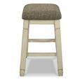 thumbnail image 4 of Signature Design by Ashley Bolanburg Farmhouse 24" Counter Height Upholstered Barstool, Set of 2, 4 of 6