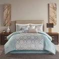 thumbnail image 4 of Madison Park Mariella 7 Piece Jacquard Comforter Set - King, 4 of 11