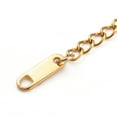 thumbnail image 4 of 25pc 304 Stainless Steel Cable Chains Bracelets Making with Lobster Claw Clasps and Jump Rings Golden 6-1/4 inch(15.8cm), 4 of 5