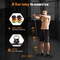 thumbnail image 3 of Tabla de flexiones para gimnasio en casa MQRW con barra de pilates y 20 accesorios, 3 of 6