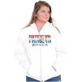 thumbnail image 4 of Popeye Ironic American Patriots Cool Zip Up Hoodie Men's Women's Brisco Brands X, 4 of 6
