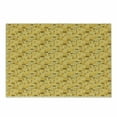 thumbnail image 1 of Geometric Cutting Board, Geometric Squares and Rectangles Pattern Checkered Grid Style Mosaic, Decorative Tempered Glass Cutting and Serving Board, Small Size, Marigold and Sepia, by Ambesonne, 1 of 1