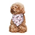 thumbnail image 4 of Disketp Pineapple Flamingo Dog Bandanas 1PC Triangle Adjustable Puppy Bandana Bib Handkerchief for Large Medium Girl Dogs Pets Gift, 4 of 6