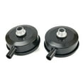 thumbnail image 3 of MYG 2 PCS Compressor Male Threaded 20mm Air Intake r Filter Metal Shell Black, 3 of 10