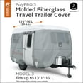 thumbnail image 6 of Classic Accessories Over Drive PolyPRO™3 Molded Fiberglass Travel Trailer Cover, Fits 13' 1" - 16' Trailers, 6 of 14