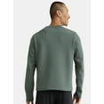 thumbnail image 2 of Athletic Works Men's and Big Men’s Textured Sweatshirt with Zipper Pocket, Sizes S-3XL, 2 of 5