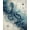 Blue, Pattern 2, variant on Flatwoven High Traffic Area Rug, Ocean Odyssey with Nautical Kraken Windrose and Sea Creature Illustrations, Non Slip, Stain Resistant, Washable Area Rugs for Living Room, Bedroom(Blue, 2X3)