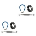 thumbnail image 4 of Greeniant Llave de ranura de 8 vías para bicicleta, herramientas de reparación de llave de radios de ciclo, ajustador de acero al carbono duro, Kit de Negro 2piezas Greeniant CBP494470, 4 of 6