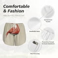 thumbnail image 6 of Haiem Flamingo Sitting On Chair Women's 2 in 1 Running Shorts - Lightweight Athletic Workout Gym Yoga Breathable Sports Shorts Liner with Phone Pockets-Large, 6 of 9