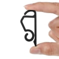 thumbnail image 6 of WUSUOWEI 40PCS String Light Siding Hooks Black Mini Hanging Hooks Outdoor Weather Proof Clips for String Lights Xmas Decor Light Hooks Christmas Decor Hanger, 6 of 8