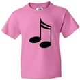 thumbnail image 3 of Inktastic Music Notes for the Music Lover Youth T-Shirt, 3 of 5