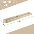 thumbnail image 2 of 4 Pcs Wall Mounted Shoe Rack 30 Inch Rustic Wood Storage Organizer for Mudroom Entryway Closet, 2 of 5