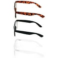 thumbnail image 3 of 3 Pairs Classic Reading Glasses - Anti UV Blue Ray Fatigue Computer Readers 1.75, 3 of 3