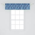 thumbnail image 2 of Ambesonne Seahorse Window Valance, Fantasy Undersea Life, 54" X 12", Multicolor, 2 of 3