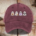 thumbnail image 1 of Ladies' Hard Top Baseball Cap High Top Big Head Circumference Cap Solid Color Hat Black Color Small Face Baseball Caps hats for men Multicolor, 1 of 3