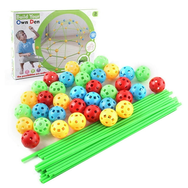 DIY Forts Building Toy Set for Kids Thinking Logic Exercise Toys for Children's Birthday